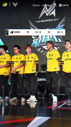 GELOO KIBOYYY!!!🥶 Doakan guys semoga tim Landak Kuning bisa terus kerja keras, enjoy journeynya, dan selalu improve game by game! GO ONIC🫶 #GOONIC #MPLIDS16 #MPLS16 #MLBB #Kiboy 