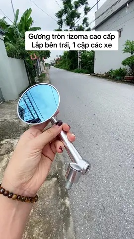 1.xx 🔥 Gương tròn rizoma cao cấp Lắp bên trái, 1 cặp các xe  Tặng ốc, lục giác #guongxemay #guongxemaythoitrang #kinhchieuhau #phukienxemay #dochoixemay97 