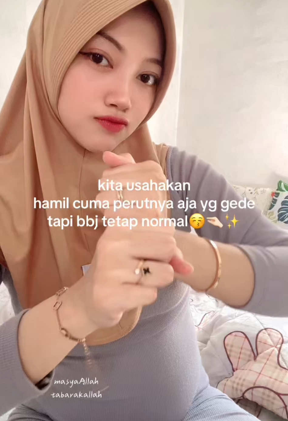 kita usahakan bnyakin asupan utk bbj nya😘👼🏻 #masyaallahtabarakkallah #bumil #ceritabumil #bumilsehat #bumilmuda #bumilhappy #bumilcantik #babybump #tm2 #allahummabarik 