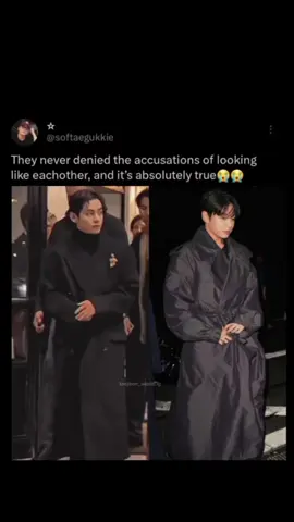 #Taekook💯🌈real code 🥴😍similar outfits 🫠🙂‍↔️🫶🖤 #powerfulcouple❤️‍🔥🖤