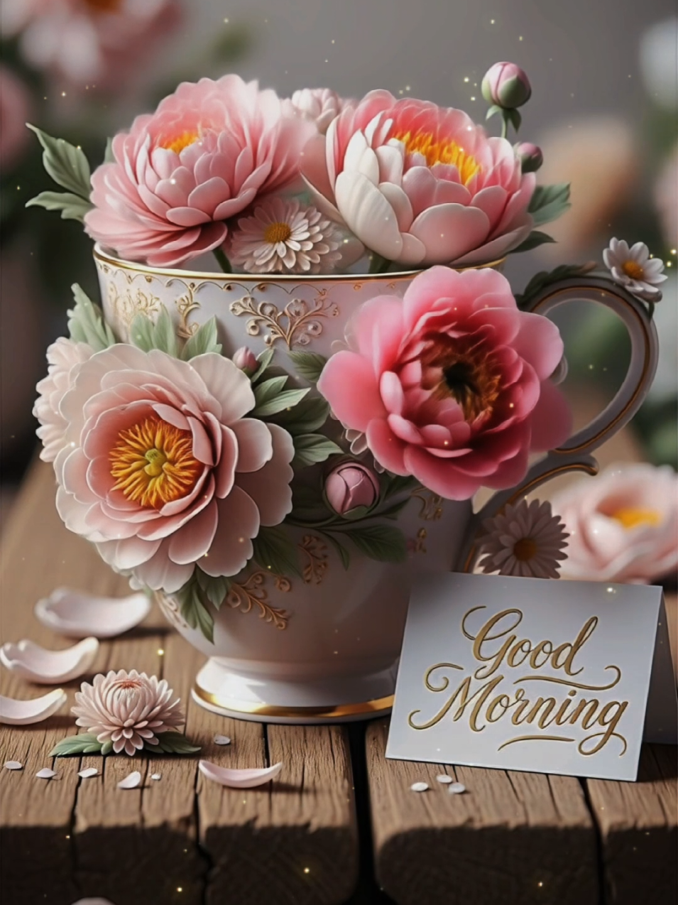 Ótimo domingo,pessoas abençoadas por Deus e bonitas por natureza! ☕🩷🌸 #foryoupage #ibomdia #foryou #cafe #flores 