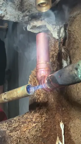 Fixing a leaking toilet in tight space! #asmr #foryou #plumbing #DIY #asmrsounds 