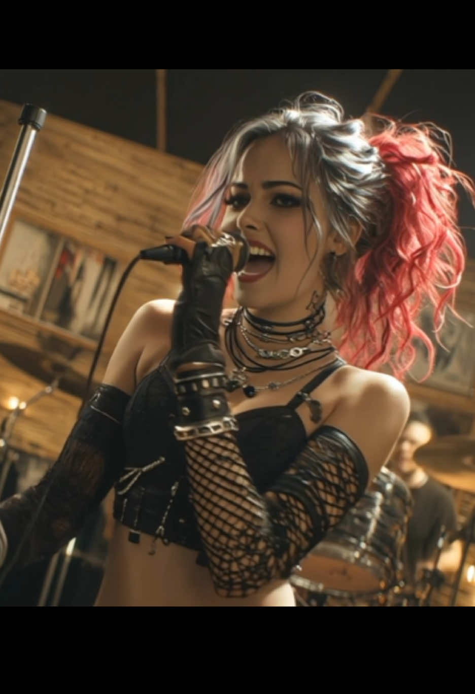 Full track’s out on all platforms 🎧🔥 #alternativerock #poprock  #midjourney #aimusic #aivideo 