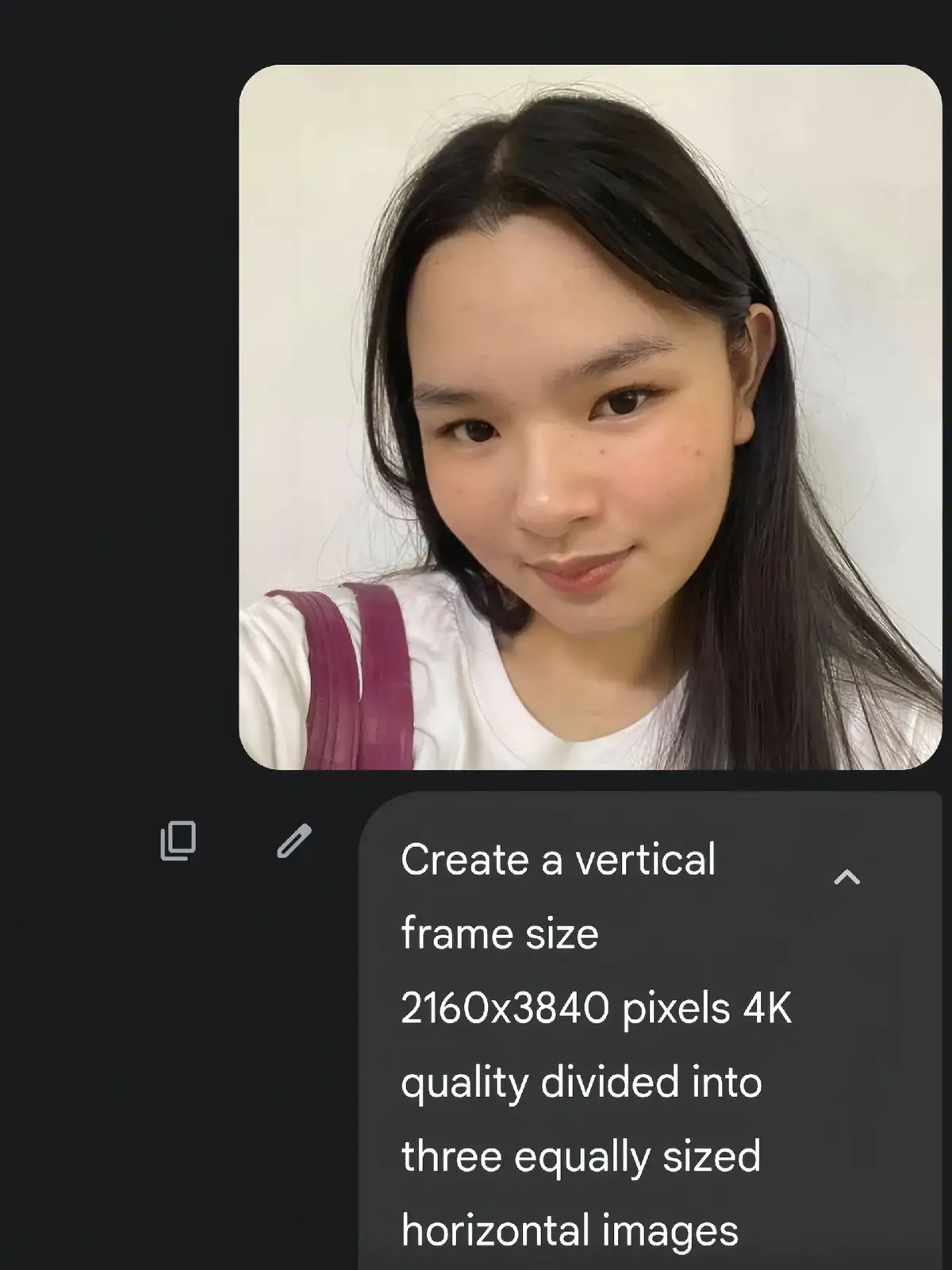 HERE'S THE TUTORIAL 🫶: Step 1: Go to Gemini Ai Step 2: Upload your Photo Step 3: Paste this Prompt: Create a vertical frame size 2160x3840 pixels 4K quality divided into three equally sized horizontal images placed together. The main character is based on the reference face hairstyle and body a young figure with an expression of sadness and nostalgia deep eyes radiating loneliness. The outfit is a loose winter puffer set with wide leg pants and a black scarf. The overall atmosphere is covered in white snow with a cold color palette that evokes melancholy and solitude Image 1 portrait. The character holds a transparent umbrella turning their head slightly back while looking directly at the frame . The expression is sorrowful with soulful eyes The background is blurred with snowy whiteness Image 2 full body The character with the umbrella stands alone in a vast snowy field walking while gazing at the sky The camera angle looks downward from above as if the character is raising a hand to catch falling snowflakes In the distance a few bare leafless trees stand The scene conveys smallness and isolation against the vastness of nature Image 3 closeup A zoomedin shot of the characters eyes with a distant sorrowful/teary gaze that evokes feelings of loneliness and yearning. Do not change my face, leave exactly as it is.  #GeminiPhotoPrompt #GeminiAiPhotoEdit #GeminiAiPromptTrend #geminiai #cutegeminiaiprompt 