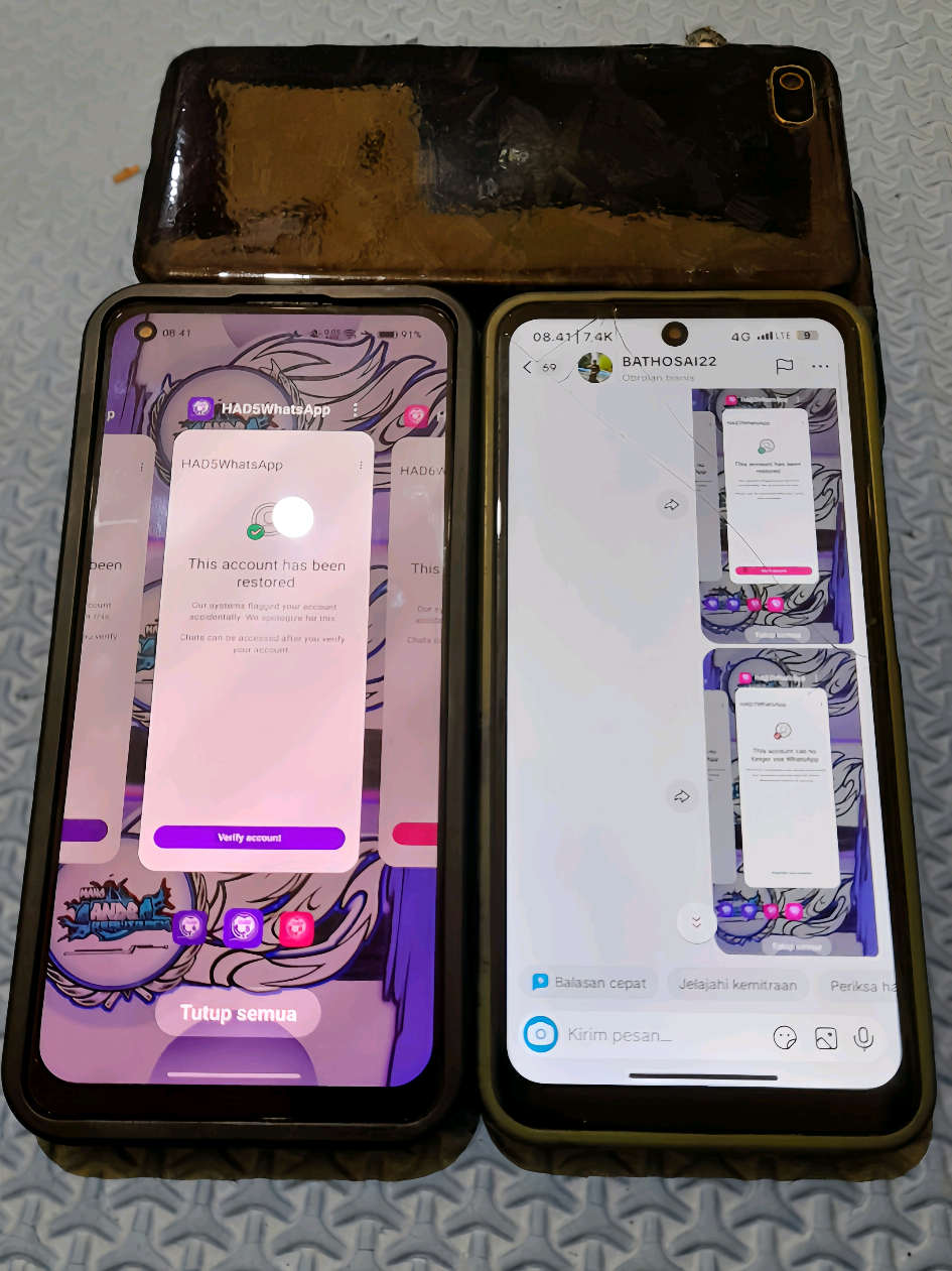 Open Jasa Unban WhatsApp 🤩👌🏻 #unbandwapermanen #kangunbandwa #unbannedwhatsapp #whatsappkenon #wakeblokir 