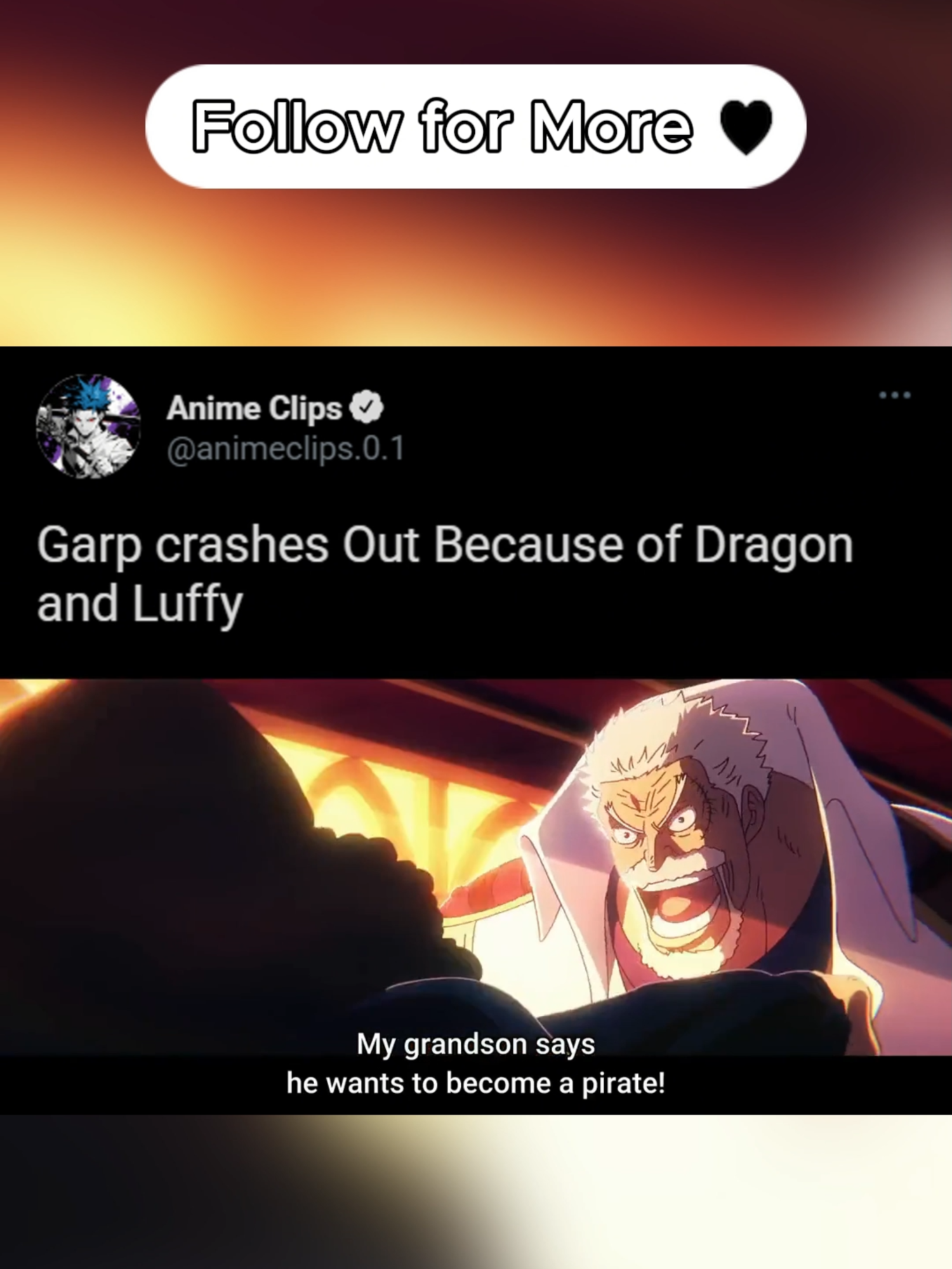 Garp crashes Out Because of Dragon and Luffy | One Piece Scene One Piece : Ep 1121 #onepiece #garp #dragon #luffy