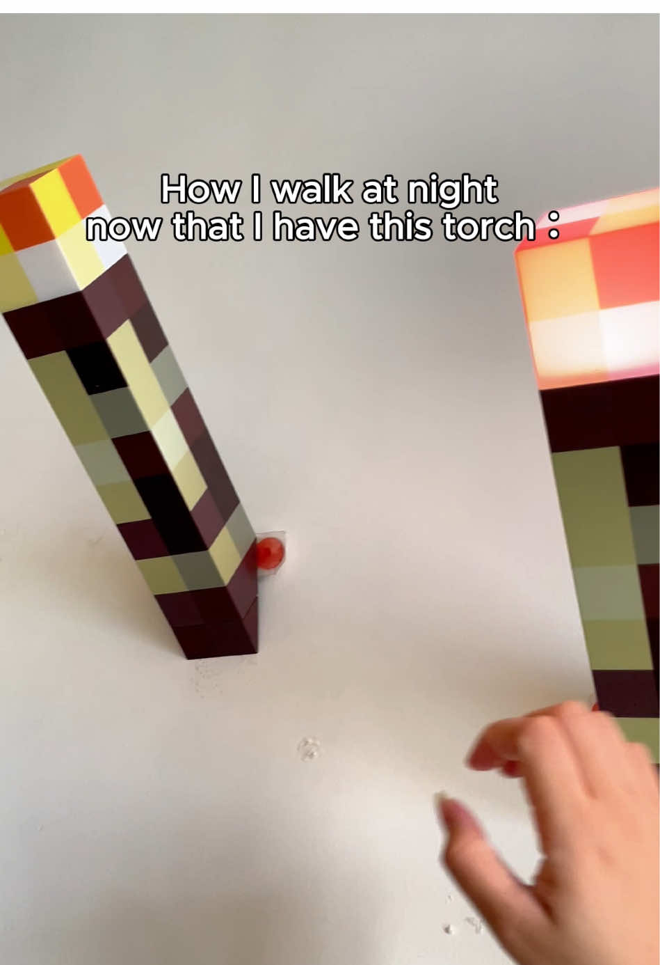 I apologize to anyone who bought this torch lamp, as it's dropped from $49 to under $10. If you need one, now is the best time to buy.#Minecraft #NightLight #Torch #RoomDecor #BirthdayGift 