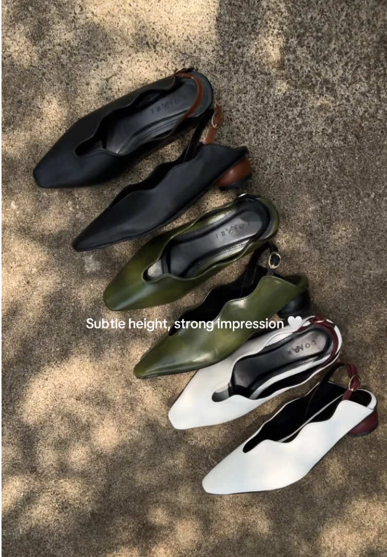 3cm that changes how you feel—subtle, yet powerful. 🤍 #highheels #heels #waveheels #stylewirhlomari 