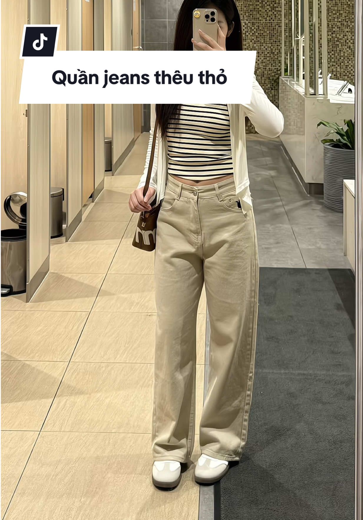 Ưng cái form này xỉu #quanjeannu #quanjeanongsuong #phoidoxinh #outfits 