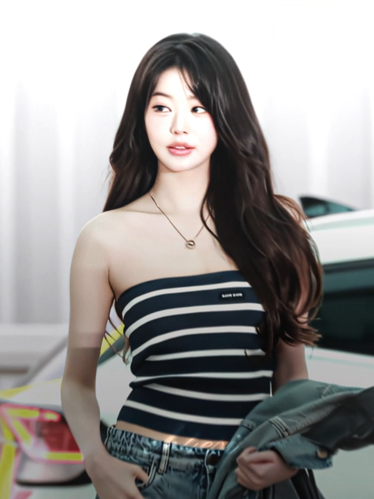 the way she flip that hair omg love it #wonyoung #wonyoungedit #ive #kpop #jangmisq