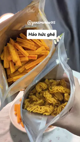 Lướt thấy em nó từ năm ngoái tới năm nay mà giờ mới ăn thử. Vị siêu ngon ăn cuốn lắm lun íkkkkk. Sợ nhanh hết nên ăn dè xẻn thuiii #embe1m55 #genzreview95 #review #anvat #snack 