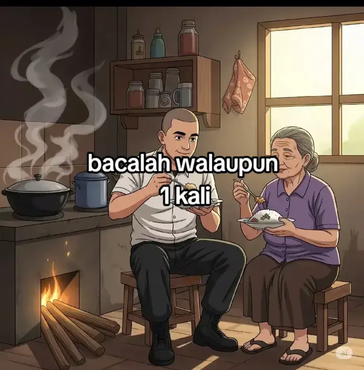 bacalah walaupun satu kali