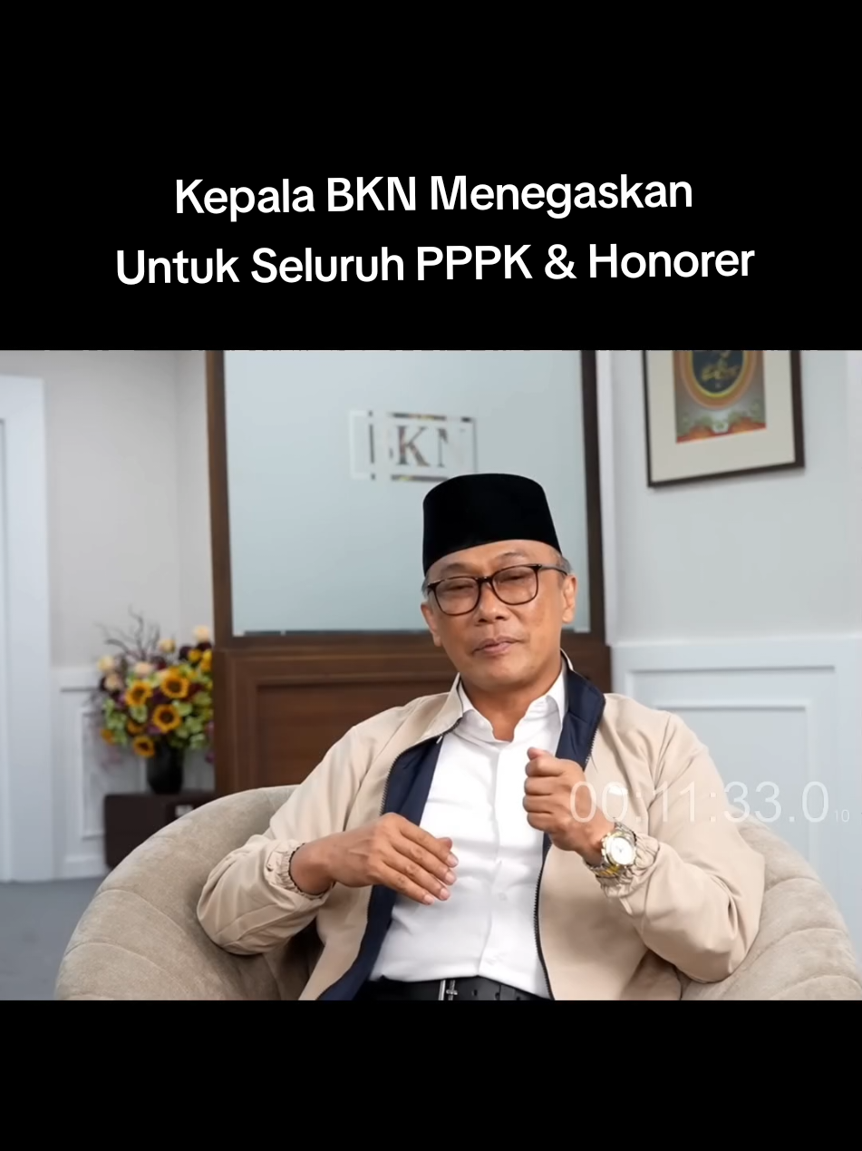Kepala BKN Menegaskan untuk seluruh PPPK Dan Honorer  #pppk #asn #pppkparuhwaktu 