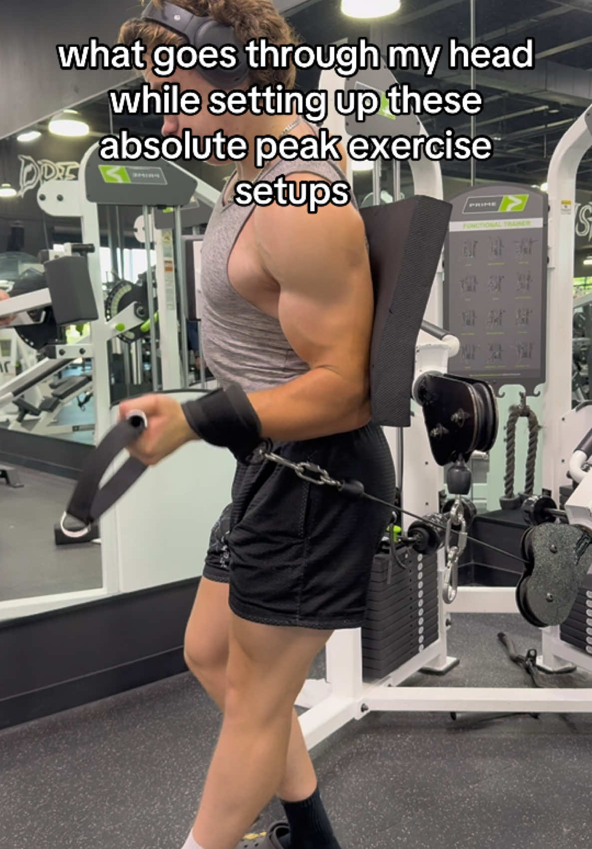 true blue collar worker in the gym #brandeezy #gym