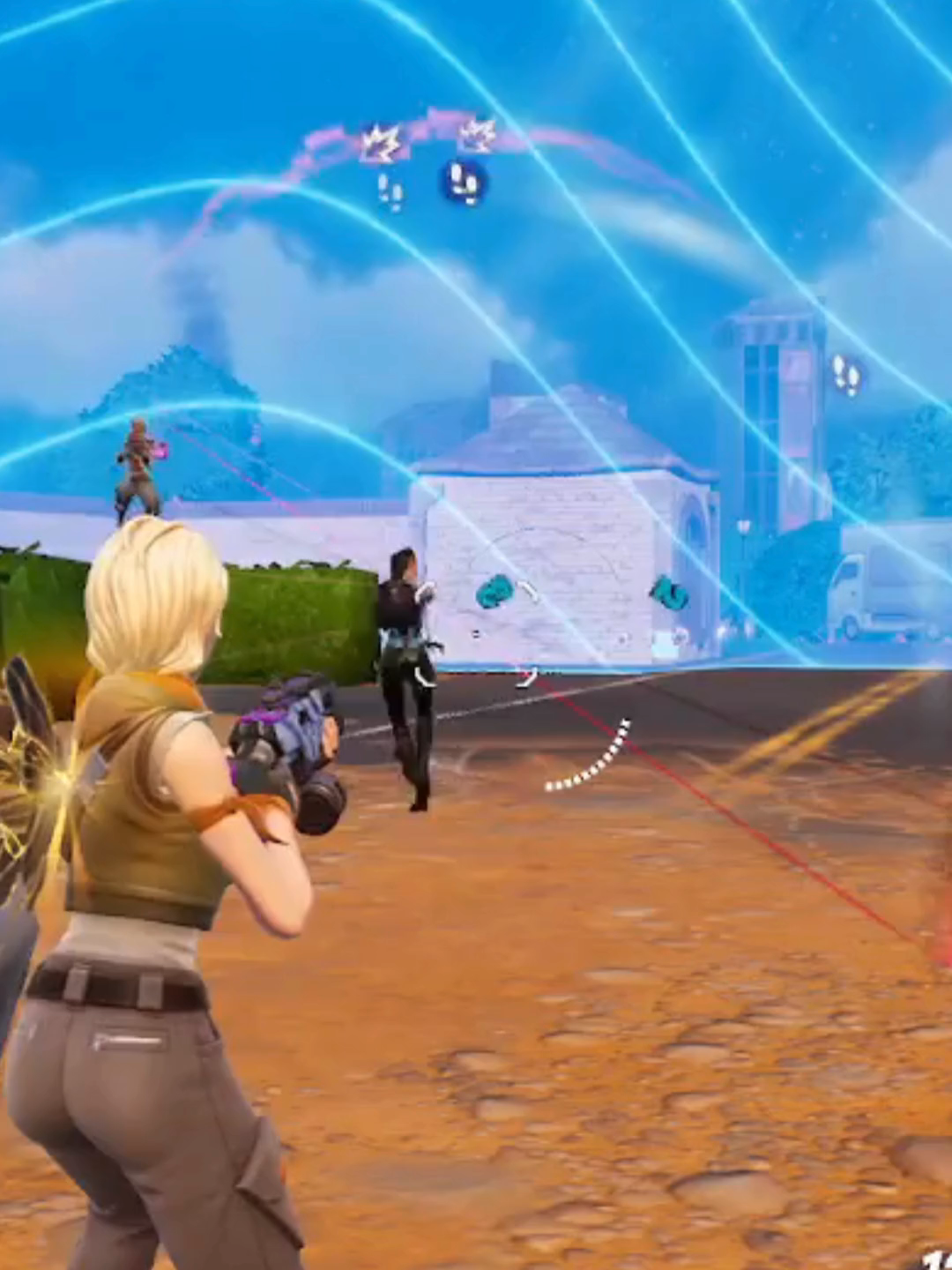 Victoria campal  Blitz Royale Fortnite.