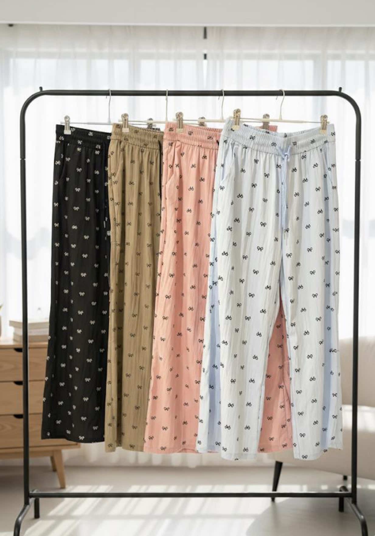 OMAYGOTTTT NEW ITEM Coquette Pants 🎀🎀 #ribbonpants #kulothighwaist #fyppppppppppppppppppppppp #coquette #kulotjeans 