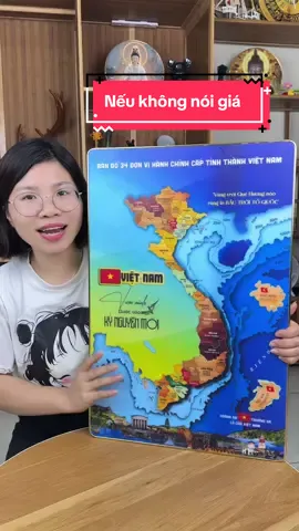 (TRÁNG GƯƠNG) Bản đồ Việt Nam 34 tỉnh thành, tráng gương xịn xò, màu in sắc nét, cứng cáp chắc chắn #hangxinhtuoi #bando34tinhthanh 