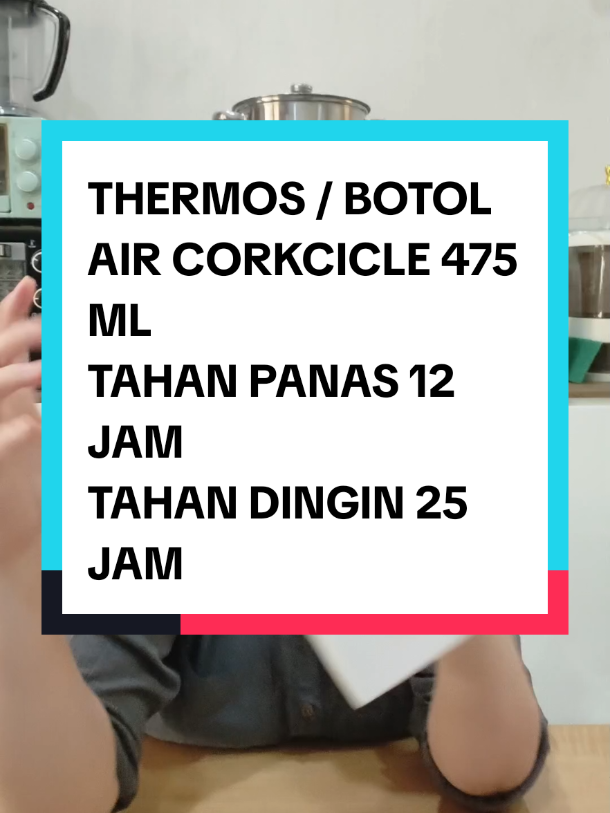 Botol CORKCICLE ketahanan suhu dalam waktu lama #corkcicle #botolthermos #botolminum #thermosair #thermostahanpanas 
