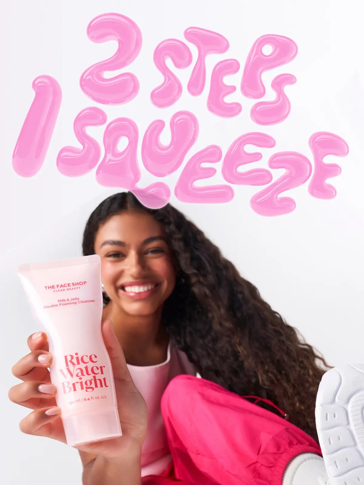 Get ready to double cleanse in half the time ⏰😏 2-in-1 Rice Water Bright Milk & Jelly Double Cleanser is formulated with #TheFaceShop’s proprietary Next-Gen Rice Active Complex™   ✔️Clinically tested to effectively remove makeup & sunscreen after 1 use* ✔️Help soothe skin after 1 use* ✔️Help moisturize skin after 1 use*   Add this K-beauty innovation to your daily routine—shop now on @Amazon ($23 USD) _ *Based on a clinical study of 30 subjects #lgbeauty #koreanskincare #ricewater #ricewaterbright 
