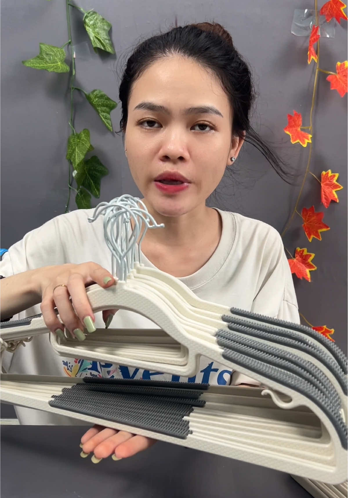 Móc treo quần áo chống trơn trượt #shopmay #shopmay77 #moctreoquanao 