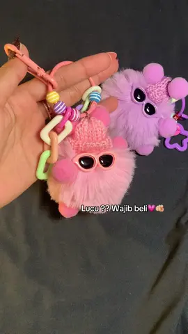 Keychain pom pom viral🔥 #keychain #ganci #foryoupage 