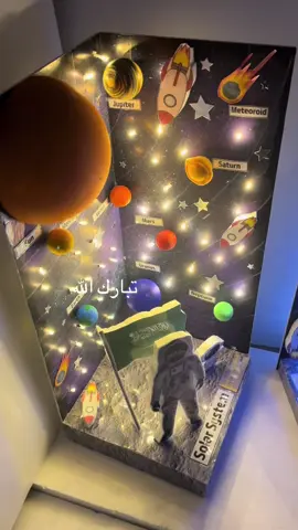 #اسبوع الفضاء #أسبوع_الفضاء_العالمي #مجسمات #اكتوبر #يوم_المعلم_والمعلمة 