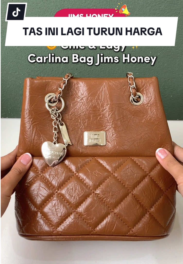 Carlina Bag Jims Honey lagi turun harga! Yuk buruan checkout😍 #carlinabagjimshoney #Jimshoneypusatmakassar #PromoGuncang1010 #GajianSale -abl
