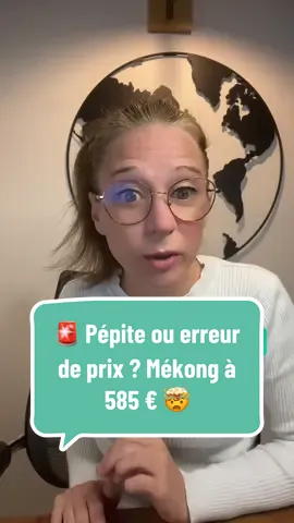 🌏🚢 Une croisière de dingue sur le Mékong… à seulement 585 € par personne 😳 Franchement, je me demande si ce n’est pas une erreur de prix 😅 👉 11 jours entre le Vietnam 🇻🇳 et le Cambodge 🇰🇭, en pension complète, sur un bateau 5⭐ avec CroisiEurope ✨ 📍 Itinéraire : Saigon (Ho Chi Minh Ville) 🇻🇳 → Delta du Mékong → Sa Dec → Chau Doc → Phnom Penh 🇰🇭 → Kampong Chhnang → Lac Tonlé Sap → Siem Reap 🇰🇭 (Temples d’Angkor 🛕) 🛏️ Durée : 11 jours / 10 nuits 📅 Départ : 27 août 2026 – Retour le 6 septembre 2026 🚢 Navire : RV Indochine II ⭐⭐⭐⭐⭐ (ou similaire) 🍴 Pension complète + taxes portuaires incluses 💰 Tarif : 585 € / personne (soit 1 170 € pour 2 adultes) 👉 Réservation repérée sur @Destockage Croisieres  ⚠️ Offre ultra limitée… ou erreur de prix 👀 Tape MÉKONG en commentaire si tu veux recevoir le programme complet avec le lien direct 📩 #travelplanner #voyagermoinscher #travelhacks #croisiere #mekong 