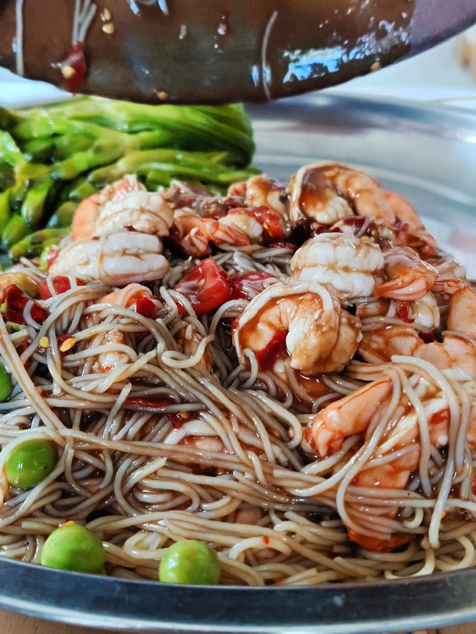 #ตําซั่ว #กุ้ง #ส้มตํา #แซ่บแฮงzaphang 