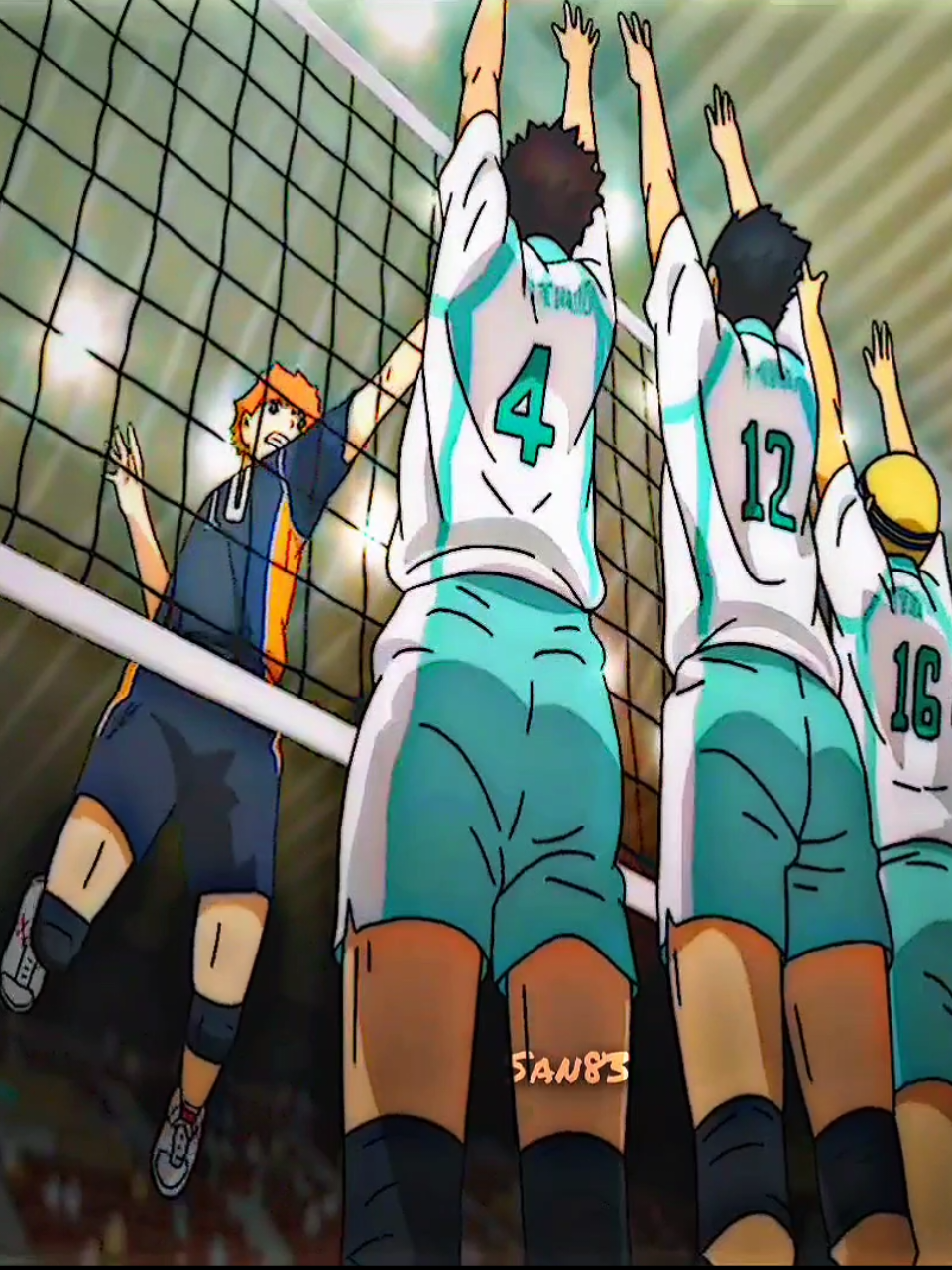 Dendam pun terbalaskan. Karasuno menang melawan seijou 🔥 #haikyu #karasuno #aobajohsai #hinatashoyo #San83 