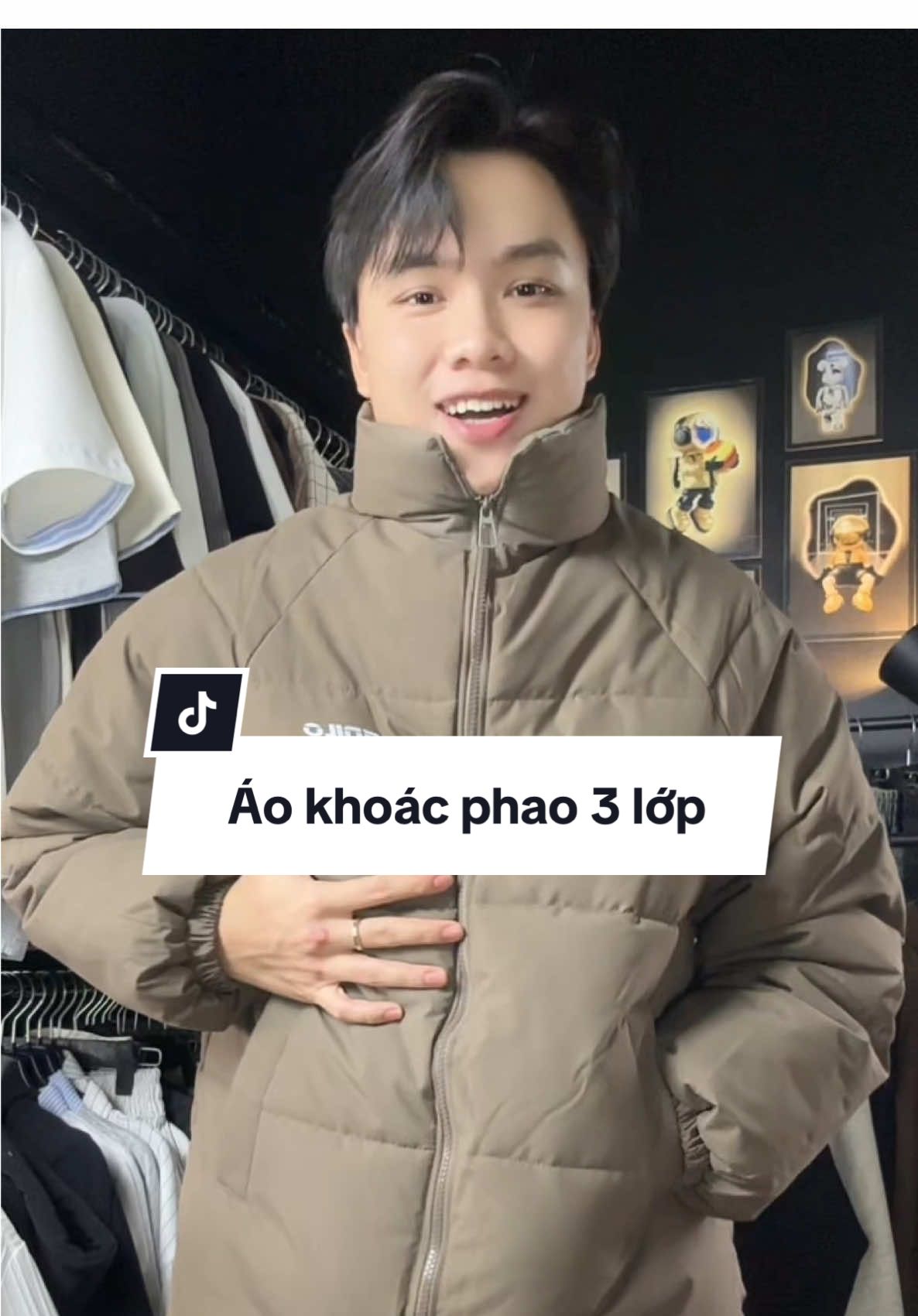 Mặc vô đi ngoài đường mùa đông thì ấm hơn vác chăn ra đường luôn #aophao #aophaolotlong #fypシ゚ #xuhuongtiktok #aokhoac 