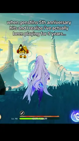 5 WHOLE YEARS?!? time flies.. #hoyoverse #hoyocreators #GenshinImpact #genshin #genshin 