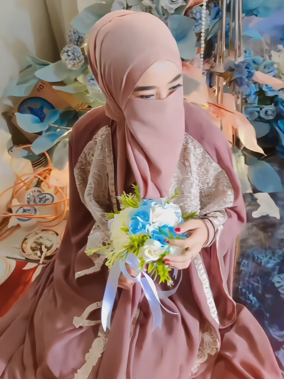 maa syaa Allah tabarakallah Alhamdulillah kita usahakan semua orang tau kalau kita akhirnya happy ending 🤲🏻😇💍🥰😍🤗.