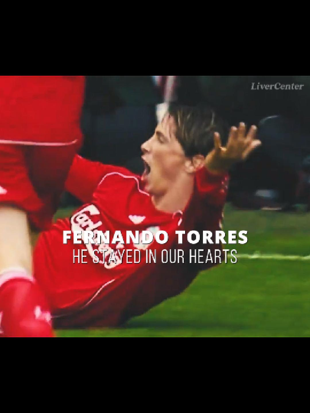 Fernando Torres - He stayed in our hearts. ☺️ #liverpool #football #viral #ynwa #torres