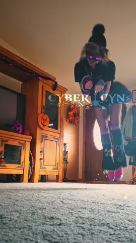 IT'S MY BIRTHDAY  !! Small jump because my accessories are heavy :p #therian #fyp #halloween #furry #furry 