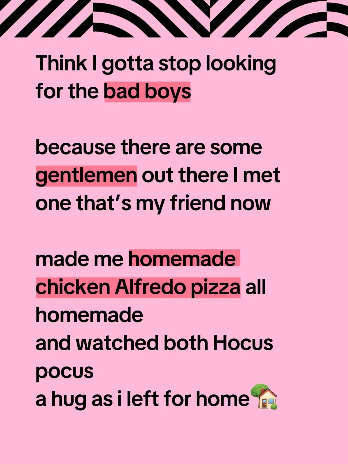 ##Gentlemen##Kindness##HomemadePizza##Moviesfyp
