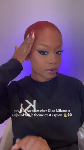 pov : tu travailles chez Kiko Milano et  aujourd’hui le thème c’est espion 🕵️👀 @KIKO Milano 