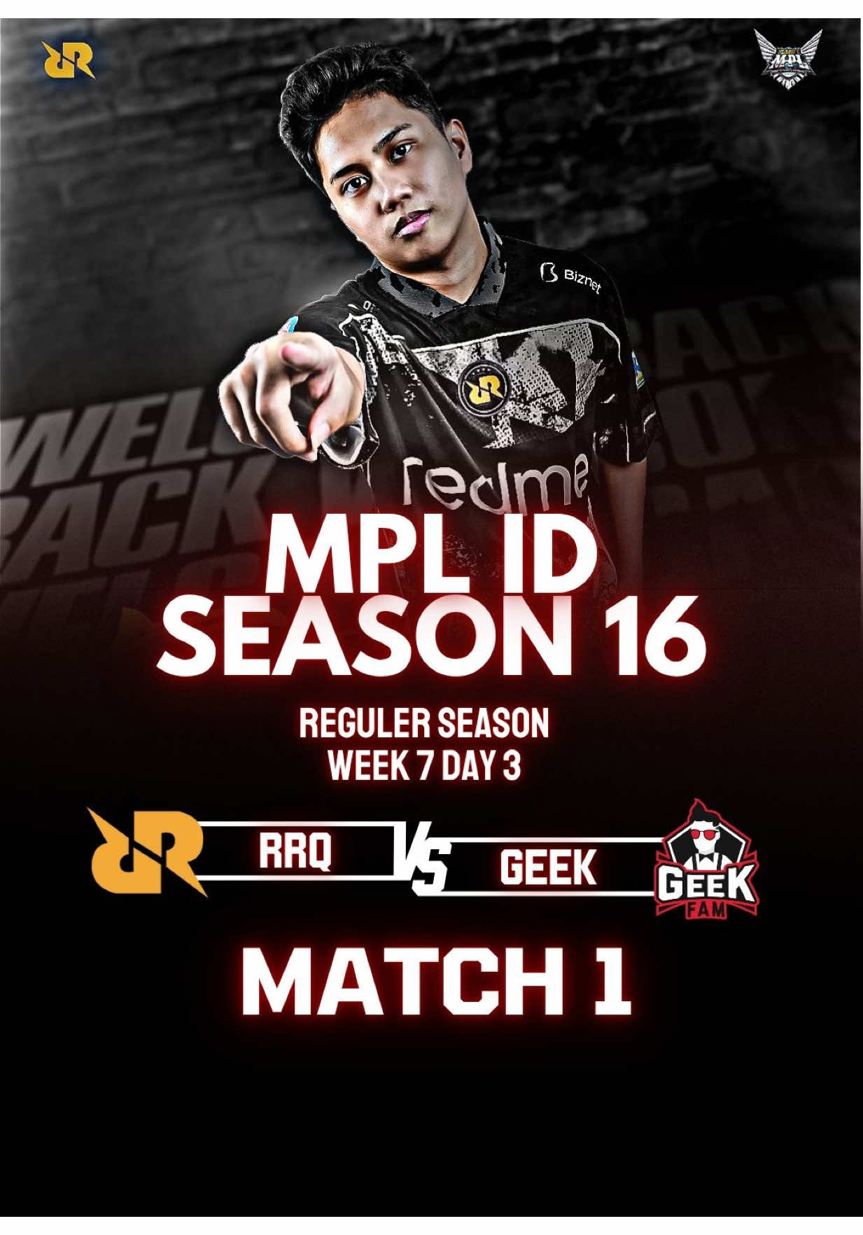 Highlights • MPL ID S16 || RRQ VS GEEK FAM - GAME 1 #mplindonesia #rrqhoshi  #NEXTJagoanMabar #MLBBNEXT2025 #fyp 