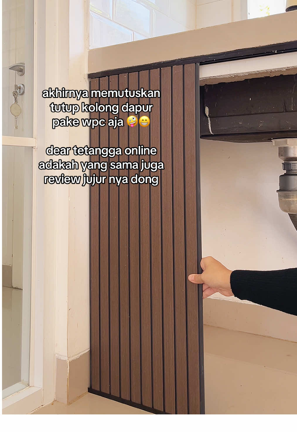 #dapurminimalis #kolongdapur #kolongdapurpvc #kolongdapurwpc #homeliving 