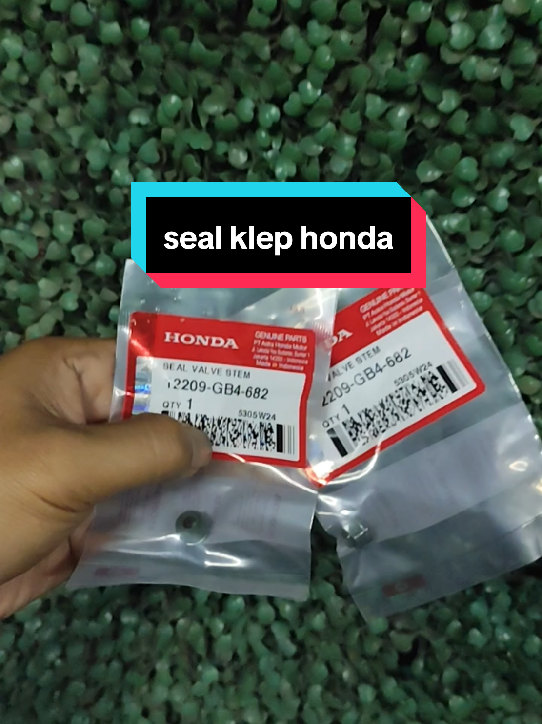 12209-GB4-682 Seal Sil Klep Honda Vario dll #sealklep #seal 