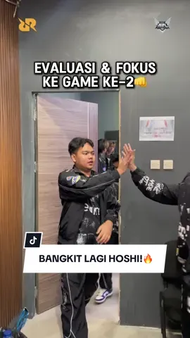 Harus bisa lebih fokus & kembali menangin match ke-2 ini!🔥 #TeamRRQ  #VivaRRQ  #RRQHoshi  #mplidseason15  #mplindonesia 