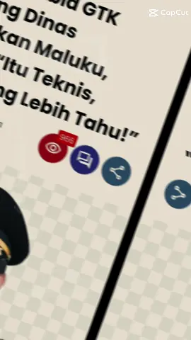 Ambon, Lenteramaluku.com – Dunia pendidikan Maluku sedang bergolak. Jabatan Kepala Bidang Guru dan Tenaga Kependidikan (GTK) Dinas Pendidikan Provinsi Maluku kini menjadi sorotan tajam publik, setelah muncul dugaan penyalahgunaan wewenang dan pelanggaran syarat jabatan oleh pejabat bernama Jefikz Berhitu. Lebih mengejutkan lagi, Jefikz disebut belum mengantongi Diklat PIM IV maupun III, syarat mutlak untuk menduduki kursi eselon III. Namun entah bagaimana, ia bisa duduk manis di posisi strategis itu. Menanggapi polemik yang memanas ini, Wakil Gubernur Maluku Abdullah Vanath memilih berhati-hati. Ia menegaskan, persoalan itu sepenuhnya menjadi ranah Sekda Maluku, Ir. Sadali Ie. “Karena bersifat teknis, jadi saya tidak bisa berkomentar. Harusnya Sekda yang lebih mengetahui soal teknis itu,” ujar Vanath kepada wartawan, Minggu (5/10/2025) Namun saat disinggung soal dugaan permainan dalam proses pengangkatan pejabat di Dinas Pendidikan, Wagub tampak enggan berkomentar “Belum tentu juga. Makanya Sekda yang bisa menilai. Bapak belum bisa,” ucapnya singkat. Sementara itu, sumber internal Dinas Pendidikan menyebut, Kabid GTK diduga bertindak sewenang-wenang, bahkan menurunkan pangkat ASN lain yang memiliki golongan sama dengannya dan diduga tindakan yang jelas melampaui kewenangan. “Dia belum punya PIM, tapi sudah berani menurunkan pangkat orang lain. Ini bukan hanya pelanggaran, tapi pelecehan terhadap sistem ASN,” ungkapnya Ironisnya, hasil pemeriksaan Tim Penegak Disiplin ASN hingga kini belum juga diumumkan. Pemprov Maluku terkesan menutup rapat-rapat hasil penyelidikan internal itu, membuat publik semakin curiga ada “tangan kuat” yang melindungi sang pejabat. https://lenteramaluku.com/skandal-kabid-gtk-guncang-dinas-pendidikan-maluku-wagub-itu-teknis-sekda-yang-lebih-tahu/ #fyppppppppppppppppppppppp  #sorotan  #pengikut  #semuaorang  #virallllllllllllll  #padahariini  @LenteraMaluku.com @Queen_donat @Meme_Bhiken @Pambodo @White House @salsa_mommy @urda_hurasan 