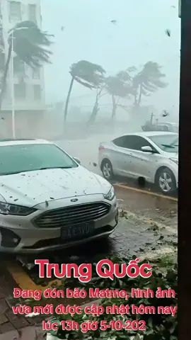Bão Matmo đã ghé thăm trung quốc