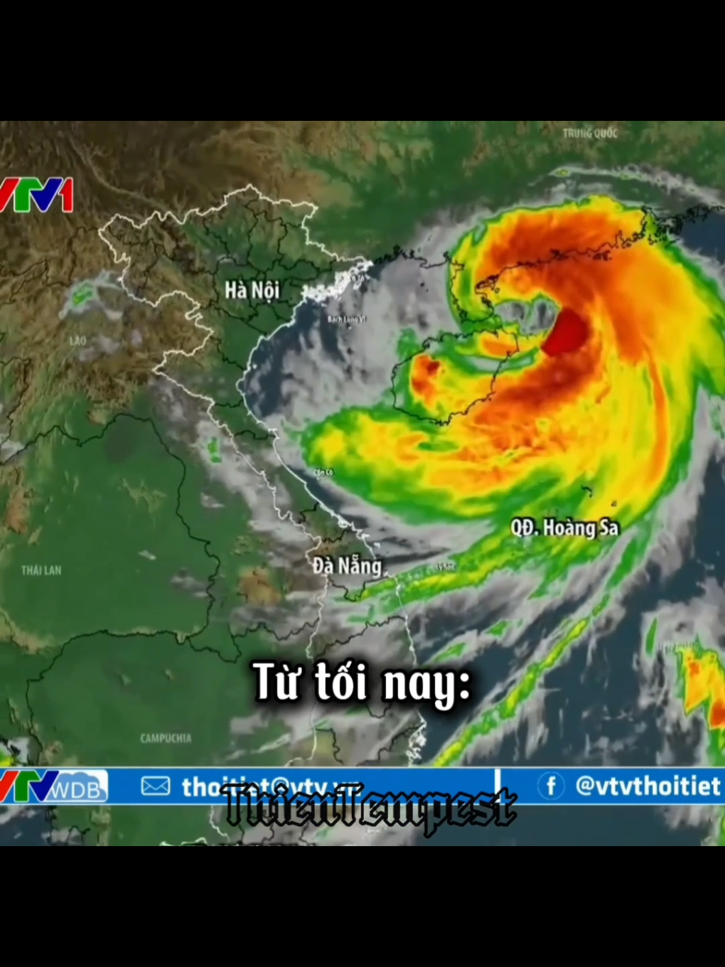 Tình hình Miền Bắc tối nay: #bão #baoso11 #thientempest🌪️⚡ #xh #nóng 