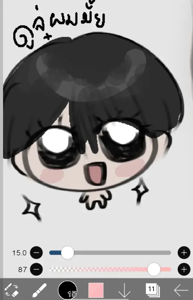 ดูมือดิ🤮#reversethinking #parkjuyeon #drawing #digitalart  #fypシ゚ 