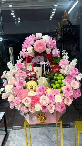 Mâm dạm ngõ tone Hồng 😍#hoatuoihaiphong #tráp_ăn_hỏi_đẹp #mâmdạmngõ #tráp_hỏi_hải_phòng #hoatuoihaiphong 