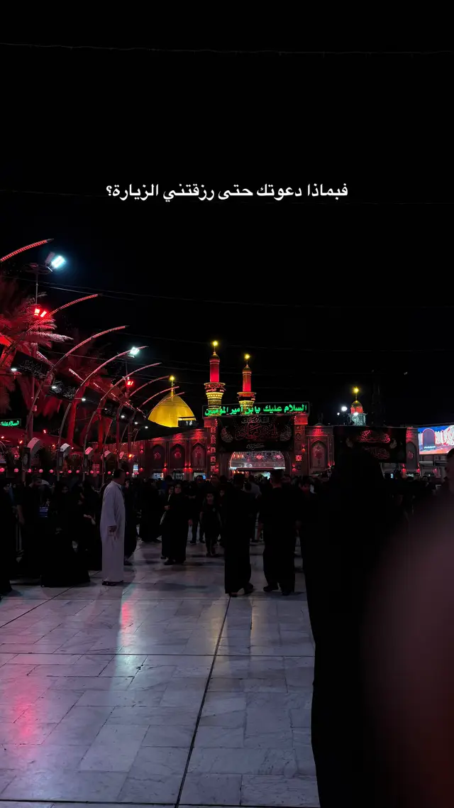 فبماذا دعوتك لترقني الزيارة حتى أدعوها مجددًا؟🤍 #اللهم_صل_على_محمد_وآل_محمد #كربلاء #الاربعين #ابا_الفضل_العباس #ابا_عبد_الله_الحسين 