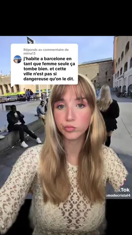 Réponse à @mima13 #greenscreenvideo je sais pas mais dans ma ville ça nous arrive pas … 🙄 #barcelone 