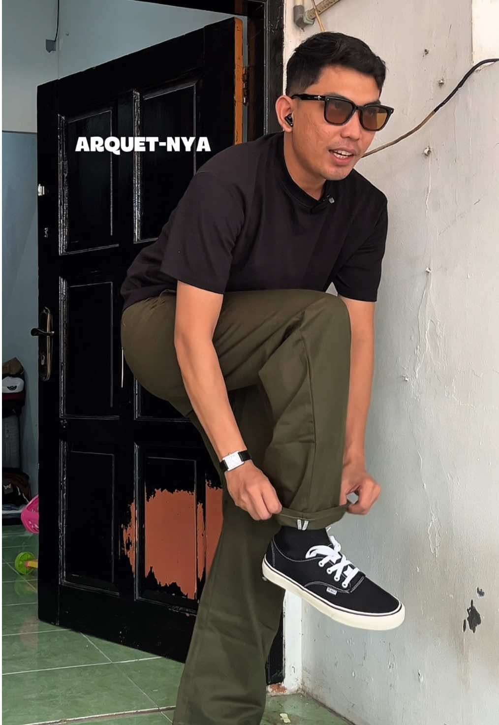 Celana panjang chinos reguler asli cuttingannya cakep nih celana 👀 #chinospanjang #celanachinos #chinosreguler #celanareguler 