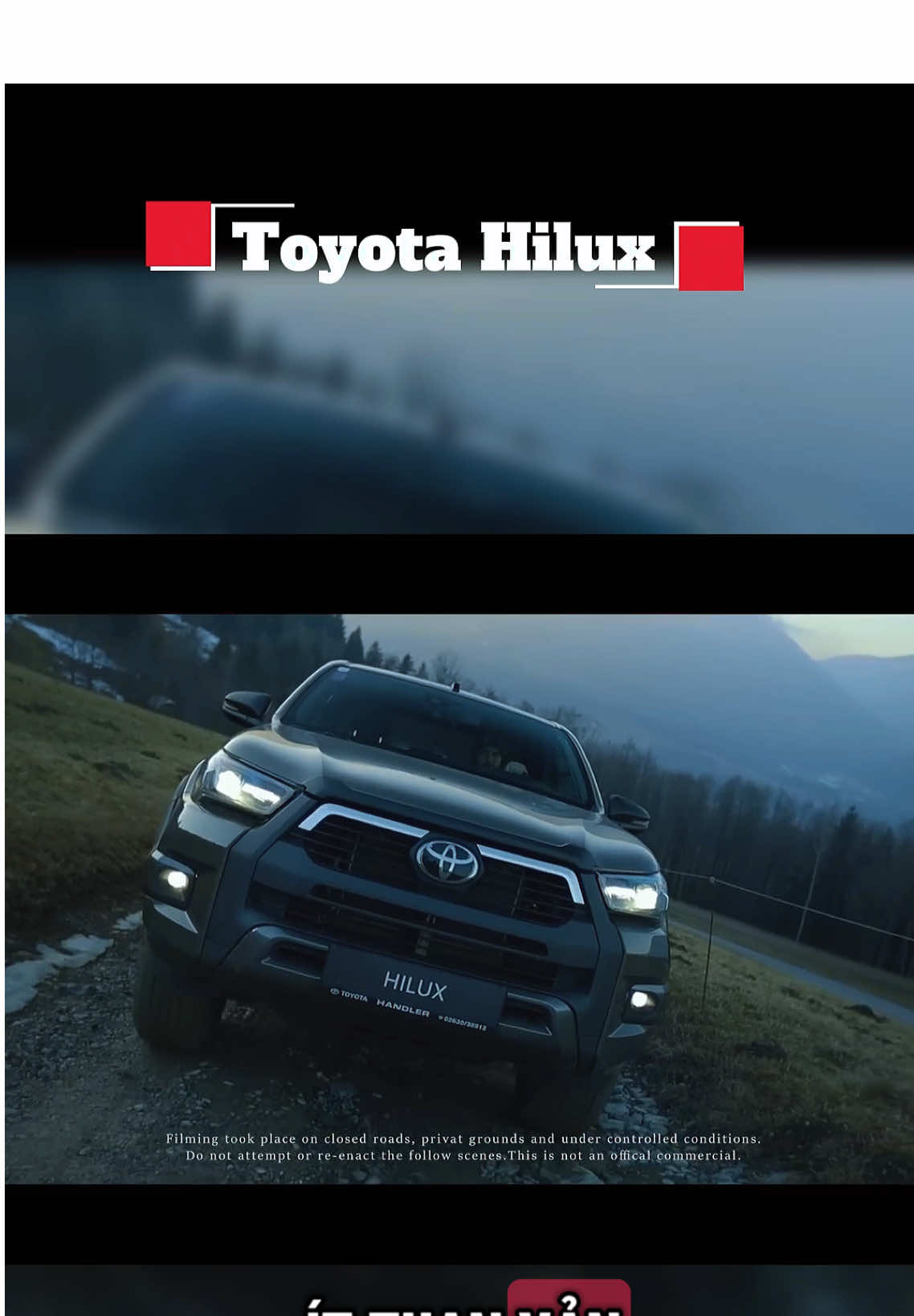 Trả lời @Lê Nam Toyota Hilux 